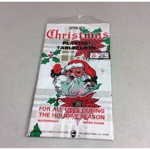 Better Homes Vintage Christmas Tablecloth NEW